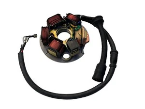 STATORE ALTERNATORE 6 POLI VESPA PK 50 125 S SS XL N FL V ETS APE TM P50 3 FILI - Imagen 1 de 9