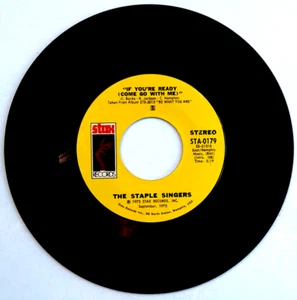 STAPLE SINGERS - If You'Re Ready / Love Comes In All Colors - 45 STAX STA-0179 - Picture 1 of 4