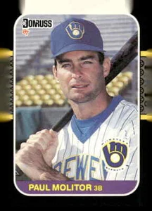 1987 Leaf #71 Paul Molitor - Picture 1 of 2