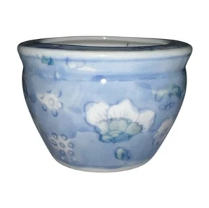 Antique Vintage Handcrafted blue & white glaze Porcelain China, tea cups - Picture 1 of 8
