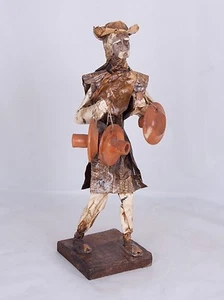 HANDCRAFTED Paper Mache - Village Man - Made in Mexico by Xaliso.co with Tag - Picture 1 of 8