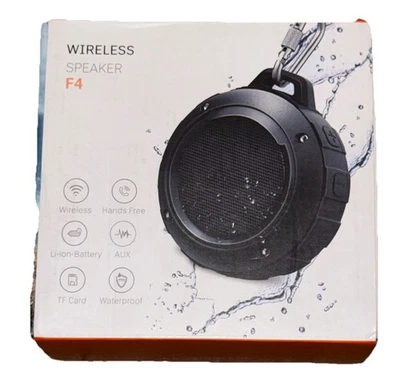 KUNODI F4 Wireless Waterproof Speaker - Easy Bluetooth Pairing - New In box - Image 1 of 4