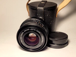 MINT SERVICED M42 Carl Zeiss Jena Flektogon MC 2,4/35 TOP Lens f2.4 35mm - Bild 1 von 4