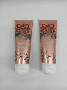 (Lot Of 2) Avon Holly Berry Kiss Body Cream Limited Edition - Picture 1 of 13