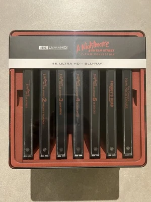 Nightmare on Elm Street 4K UHD Blu Ray Steelbook Collection Freddy Krüger OVP