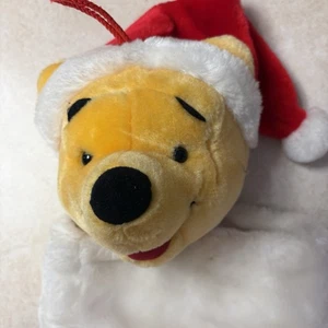 Disney Winnie the Pooh Medias de Navidad Peluche Rojo Papá Noel Suave Esponjoso Puño 20” - Imagen 1 de 14