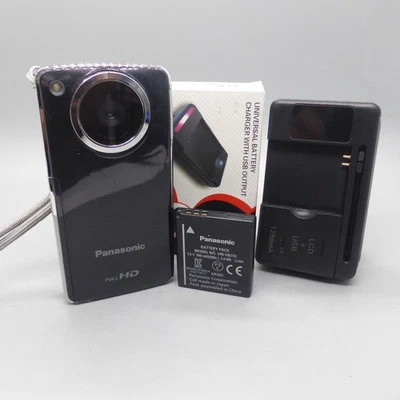 Panasonic HM-TA1 High Definition Handheld Camcorder Black Tested - Image 1 of 4