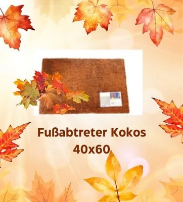 Kokosmatte, Fußmatte, Kokos Fussmatte, Schmutzfangmatte Kokos, Eingangsmatte, - Bild 1 von 4