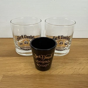 Jack Daniel’s Old No7 Whiskey Glasses & Shot Glass - Bild 1 von 5
