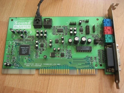 ISA Genuine Creative CT4170 Sound Blaster 16 PNP Sound Card. Works - Image 1 of 2