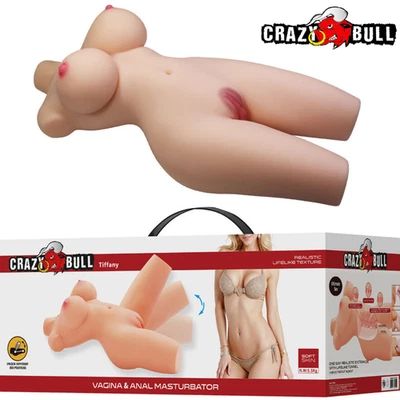 Torso Masturbatore Femminile Tiffany - Realistico 5,5 kg TPR, Doppia Stimol. - Bild 1 von 4