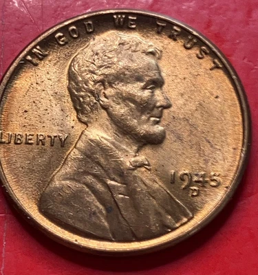 1945-D Lincoln Wheat Cent Penny GEM RED BU From an Original Bank Roll - Image 1 of 4