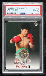 2014 BBM The Champ II Naoya Inoue #31 PSA 10 GEM MT - Picture 1 of 3