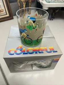 Vintage HIMARK Cameleon Bicycle Acrylic 14 Oz Drinking Tumblers Set of 4 New - Bild 1 von 4