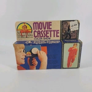 Kenner Movie Viewer - Six Million Dollar Man Movie Cassette #3 Steve Austin - Picture 1 of 5