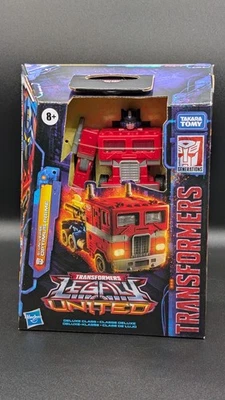 Figura de acción Optimus Prime Transformers Legacy United Deluxe Class Universe Foto 1 de 4