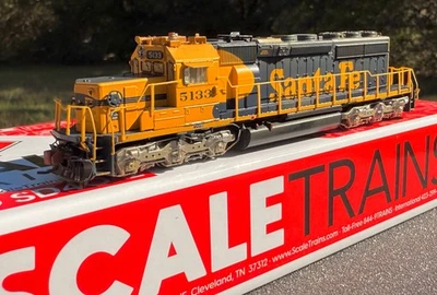 SANTA FE SD40-2 LOK  SOUND DCC N SCALE TRAINS RIVET COUNTER NEW MINT #5133 SNOOT - Image 1 of 4