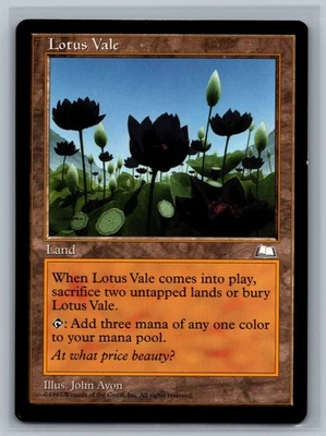 Magic The Gathering Weatherlight Lotus Vale MTG TCG CCG - Image 1 of 2