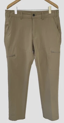 Magellan Outdoor Men Cargo Pants Beige 36W Classic Fit Moisture Wick Polyester - Image 1 of 4