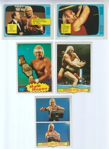 1985 Topps WWF Near Set 65 of 66 Cards (5) HULK HOGAN RC Missing Card #1 LOADED - Picture 1 of 2