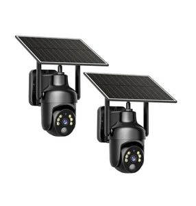 Tefrio No WiFi Cellular Security Camera With Built-In 4G LTE SIM Card-Solar-New - Picture 1 of 11