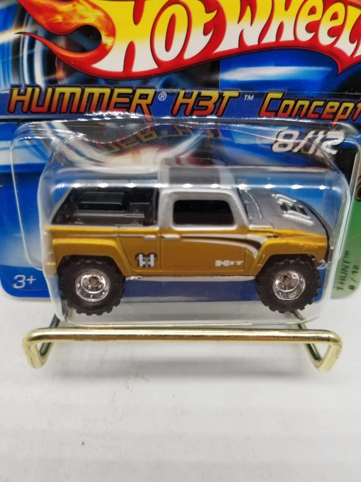 Tarjeta corta Hot Wheels Hummer Concept H3T Treasure Hunt 8/12 Foto 1 de 4