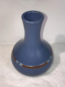 Dansk Mesa himmelblaue Knospe Vase Dekanter Flasche 5,25" Portugal EUC sauber lebensmittelecht - Bild 1 von 5