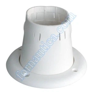 SOFFIETTO CUFFIA PASSACAVI REGOLABILE Ø 105 MM ALTEZZA 70 MM - COLORE BIANCO  - Foto 1 di 1