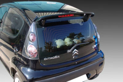REAR ROOF SPOILER FOR CITROEN C1 / PEUGEOT 107 MK1 (2005-2014) PU UNPRIMED - Image 1 of 2
