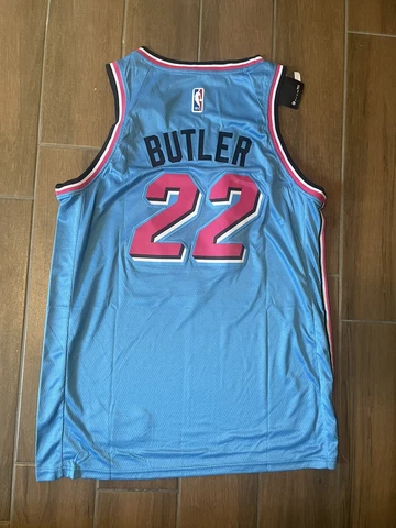 Miami Heat City Edition Replica Jersey 22 - Blue - Jimmy Butler Cover