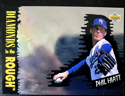 Phil HIATT 1993 Upper Deck - Diamonds in the rough Holo #33 Kansas City Royals - Image 1 of 2