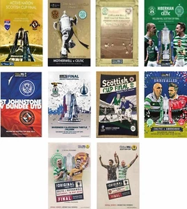 SCOTTISH CUP FINAL PRGRAMME COVER FRIDGE MAGNET 2010 TO 2019 - Picture 1 of 11