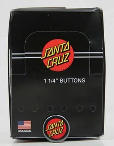 Santa Cruz Skateboards Classic Red Dot 1.25" Pin Button Pinback - Bild 1 von 4