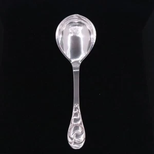 Evald Nielsen. No. 4. Silver Serving Spoon. 21,8 cm. - Picture 1 of 2