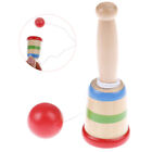 Kids Anti Stress Simple Wooden Cup Ball Toys for Children Outdoor Funny Games QM