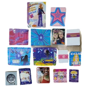 Barbie Cardboard Cutouts Accessories Lot Vintage CD Passport Visa Misc Mattel - Picture 1 of 10