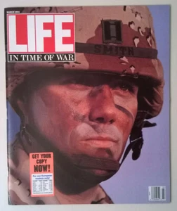LIFE - March 1991 - [LIFE IN TIME OF WAR] - Etat Collector - Picture 1 of 12