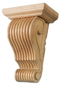 Regency Architectural Wood Corbel, Kitchen Extractor Hood Support Bracket, PG949 - Picture 1 of 3
