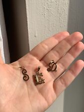 Vintage or Preowned 14k Yellow Gold Initial E Charm