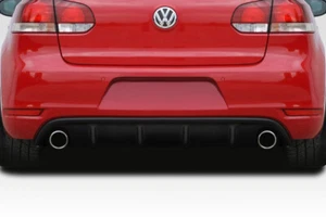 Duraflex Krone Rear Diffuser - 1 Piece for 2010-2014 Golf GTI - Picture 1 of 4