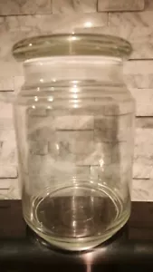 Large 20oz Empty Glass Candle Jar with Sealing Lid DIY Candle Making Storage - Picture 1 of 2