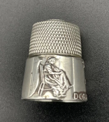 Sterling Silver Thimble Simons “DORCAS THIMBLERS” “ACTS 9” Florida Club - Image 1 of 4