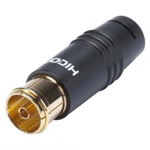 Hicon HI-ANCF02 Dorado Ptfe Aislado De Sommercable Antennen-Buchse - Imagen 1 de 1