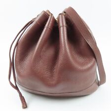 HERMES  Market GM drawstring bag Shoulder Bag Bordeaux 79785