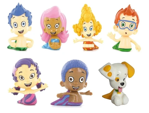 Comansi Bubble Guppies Molly Gil Goby Puppy Molly Deema Noony Play Figures Cover