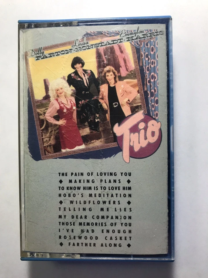 Dolly Parton/Linda Ronstadt/Emmylou Harris : Trio  Cassette  (1987) Warner Bros - Image 1 of 1