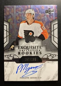 2019-20 Exquisite Platinum Rookie Auto Signatures Philippe Myers  /199 🔥 - Bild 1 von 8