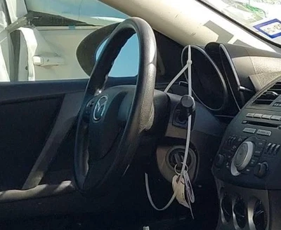 2010-2013 Mazda 3 LH Driver Steering Wheel Airbag OEM - Image 1 of 3