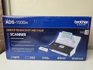 Brother ImageCenter ADS-1500W kabelloser mobiler Dokumentenscanner - Bild 1 von 9