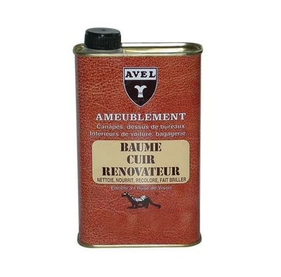 AVEL LOUIS XIII ORKA Baume liquide rénovateur cuir enrichie à l' huile de vison AVEL